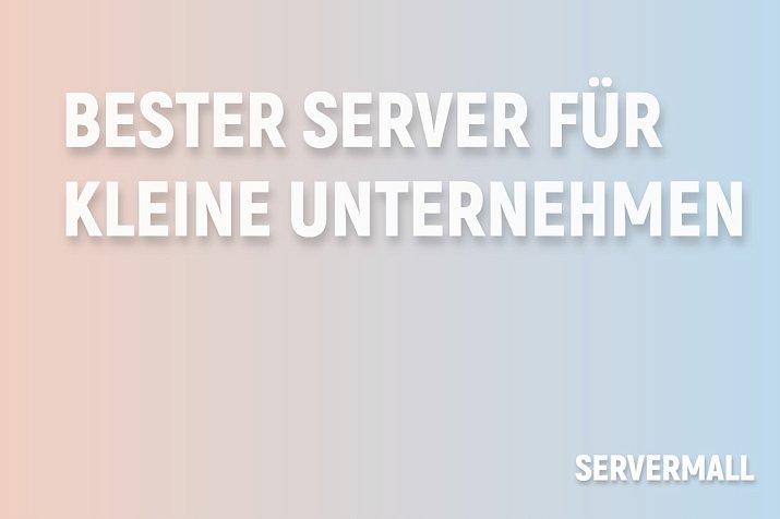 Bester Server für kleine Unternehmen